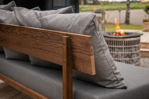 Le dossier de canapé Kirami FinVision® est un accessoire pour le canapé Nordic misty.