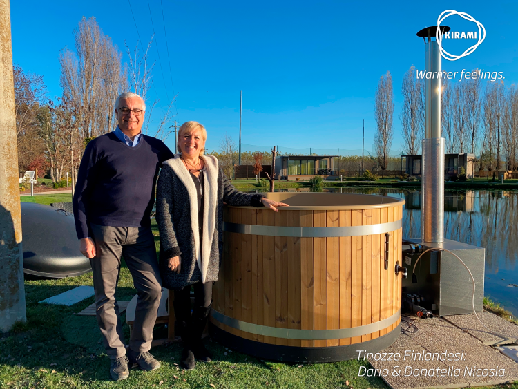 Tinozze Finlandesi |Dans le nord de l’Italie, cette merveilleuse contrée réputée pour sa bonne chère, son vin et ses truffes, existe une petite mais énergique entreprise spécialisée dans le bien-être : Tinozze Finlandesi. | Kirami