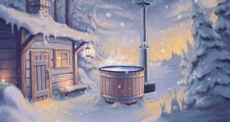 Une autre tradition d'aller se relaxer lors du traditionnel sauna de noël ou de se plonger dans les bienfaits d'un bain nordique Kirami.Toute l'équipe de Kirami vous souhaite un très Joyeux Noël ! | Kirami