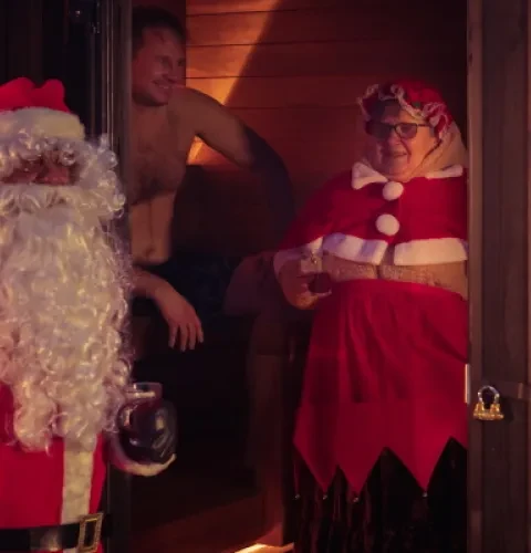 Un bon sauna de Noël est la meilleure façon de mettre de côté les tracas du quotidien | Kirami FinVision® Annex