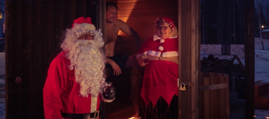 Un bon sauna  de Noël est la meilleure façon de mettre de côté les tracas du quotidien | Kirami FinVision® Annex 