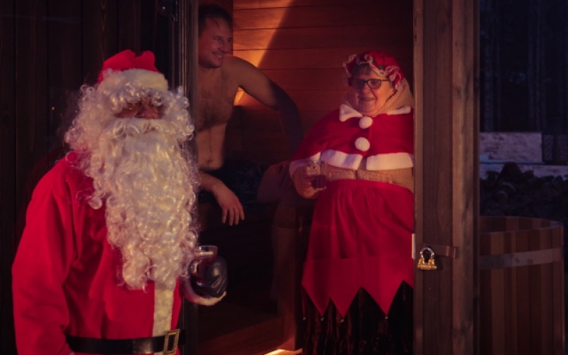 Un bon sauna  de Noël est la meilleure façon de mettre de côté les tracas du quotidien | Kirami FinVision® Annex 