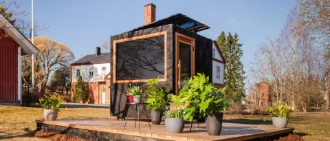 Kirami FinVision® -sauna M Zero Hero1