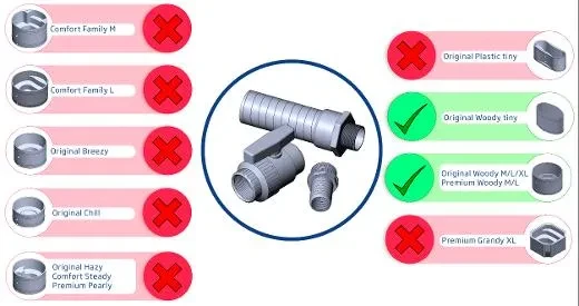 Kit de vidange pour le bain nordique Woody