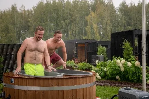 Grâce au Twinny, vous apprécierez davantage vos moments de baignade réchauffants ou rafraîchissants.