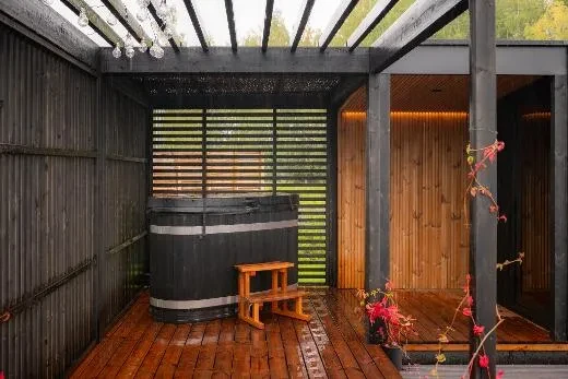 Kirami FinVision® -pergola, un module beau et léger