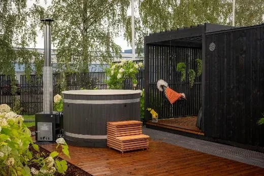 Kirami FinVision® -pergola M Misty, module de la suite Annex