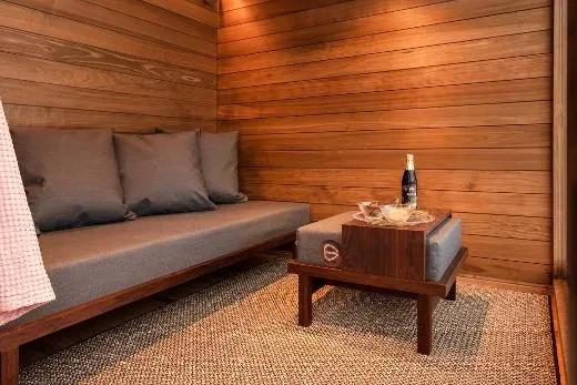 Kirami FinVision® -ensemble canapé pour salon d’hiver, revêtement gris