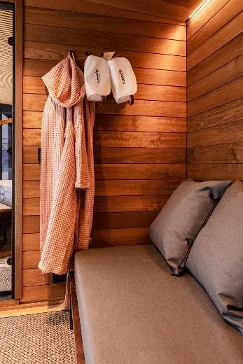 Kirami FinVision® -ensemble canapé pour salon d’hiver Misty, Gris