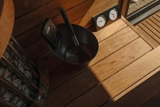 Kirami FinVision® -sauna S Misty | La démonstration d’un savoir-faire artisanal !