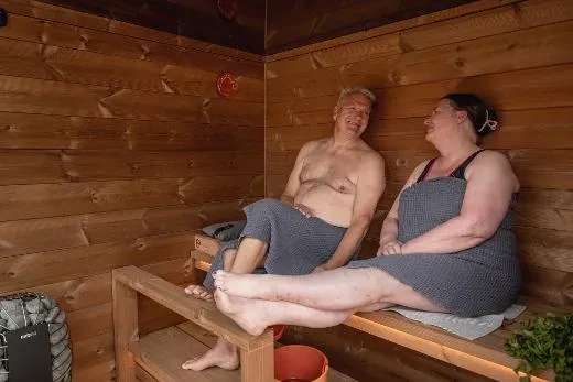 Kirami FinVision® -sauna M Nordic Dawn (Droite), Spirit 9kW