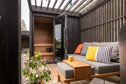 Passez des soirées chaleureuses sous une pergola Kirami FinVision® !