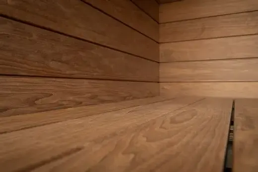 Sauna d’extérieur élégant et compact | Kirami FinVision® -sauna S Misty