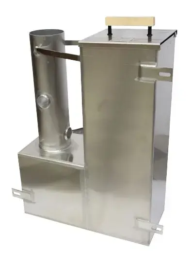 Poêle immergé SUB pour bains nordiques.