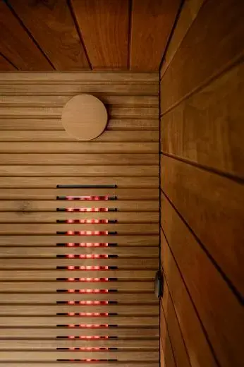 Kirami FinVision® -sauna M Misty, Harvia Virta Combi 10,8 kW - Sauna finlandais
