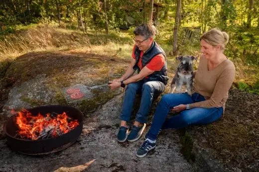 Cuve du Roasty Boss à utiliser comme barbecue ou braséro