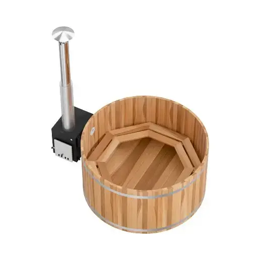 Avec ses finitions à la main, le bain nordique Woody Premium L.