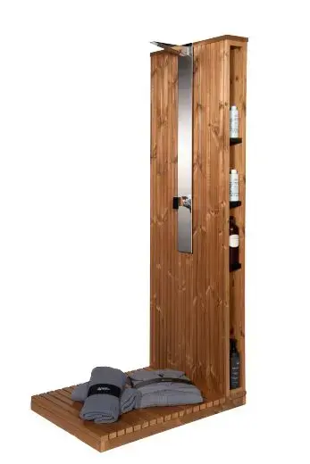 Une douche extérieure couronne l'été | Kirami FinVision® Annex