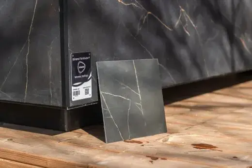 Kirami FinVision® -sauna M Zero (GlowBlack and CoralWhite)_Solarsystem model