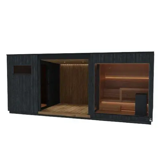 Harvia Virta Combi 10,8 kW - combinaison élégante et polyvalente d'un poêle électrique