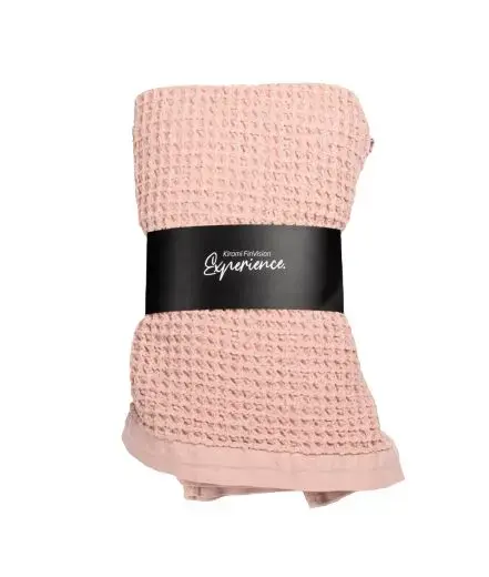 Serviette gaufrée Kirami FinVision Experience rose