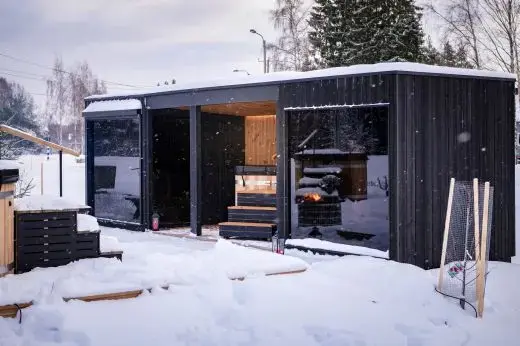 Sauna extérieur | Kirami FinVision® -sauna M Misty